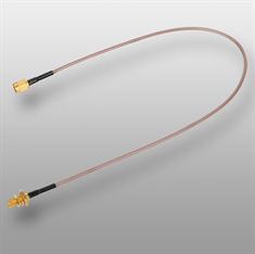 Picture of Coaxial antenna cable extension with SMA-SMA socket for Gizmo 12-22R receiver (400mm)
