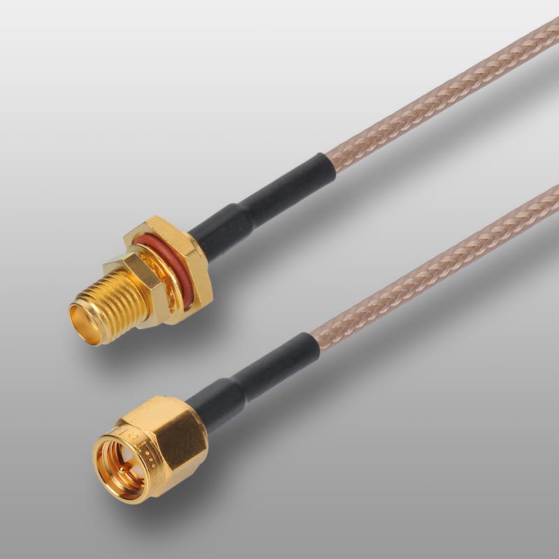 Coaxial antenna cable extension with SMASMA socket for Gizmo 1222R