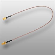 Picture of Coaxial antenna cable extension with SMA-SMA socket for Gizmo 12-22R receiver (1000mm)