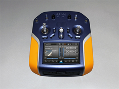 Picture of Weatronic BAT 60 Hand-held transmitter (blue and Yellow)