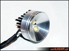 Picture of 8Wx2 Aluminium Spotlight, 30mm, T-Fuse