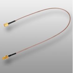 Picture of Coaxial antenna cable extension with SMA-SMA socket for Gizmo 12-22R receiver (800mm)