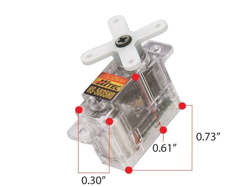 HS5035HD Digital Ultra Nano Servo Ace Jets