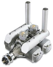 Picture of DLE-222 Flat Four Gasoline Engine 