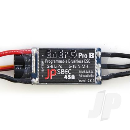 Picture of EnErG-Pro B-45 SBEC ESC (45A) (2-6 Cells)