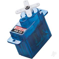 Picture of Hitec HS55 Eco Feather Servo 7.5g Hybrid I.C Blue