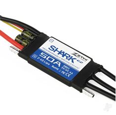 Picture of ZTW Shark 50A SBEC ESC G2 (2-4 Cells) (Water-cooled)