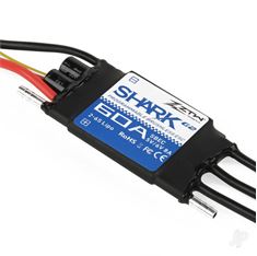 Picture of ZTW Shark 60A SBEC ESC G2 (2-6 Cells) (Water-cooled)